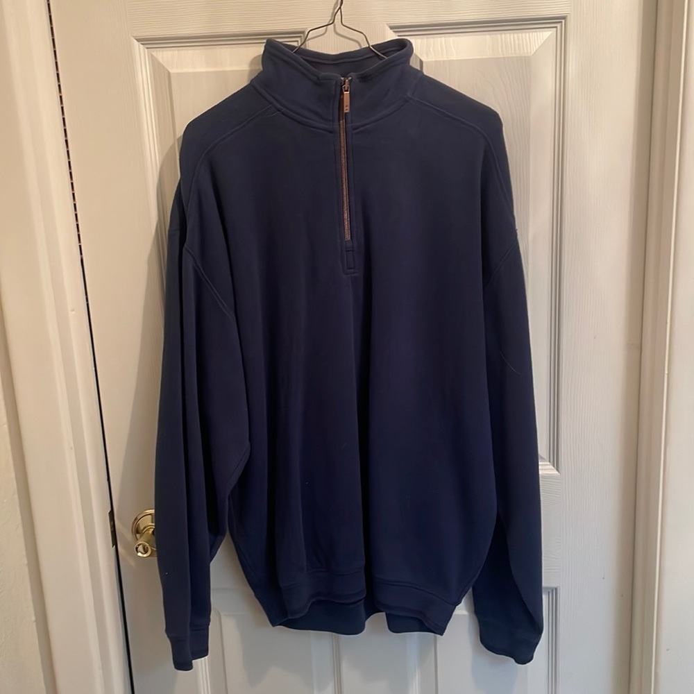Tommy Bahama men’s Flipshore half-zip sweater